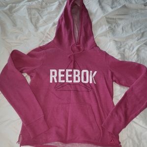 Reebox hoodie deep pink sweater kids Size XS